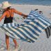 Beach towel Omo blue